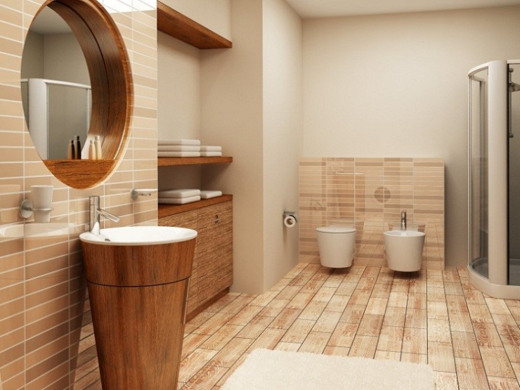 Nguyên tắc chọn vật liệu gạch lát sàn nhà tắm cần tuân thủ
