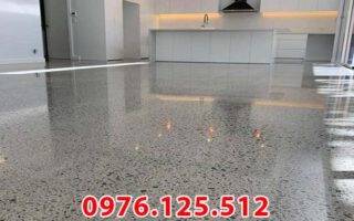 Báo giá thi công sàn đá mài granito, terrazzo