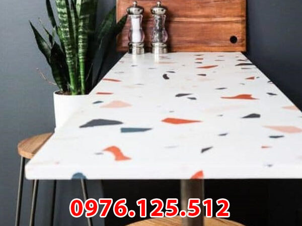 Báo giá thi công bàn đá mài granito – terrazzo