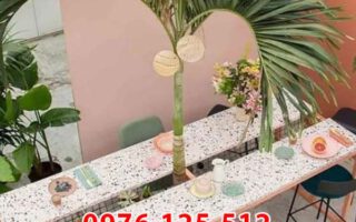 Giá thi công đá mài granito, cầu thang granito, nền sàn granito, gạch granito