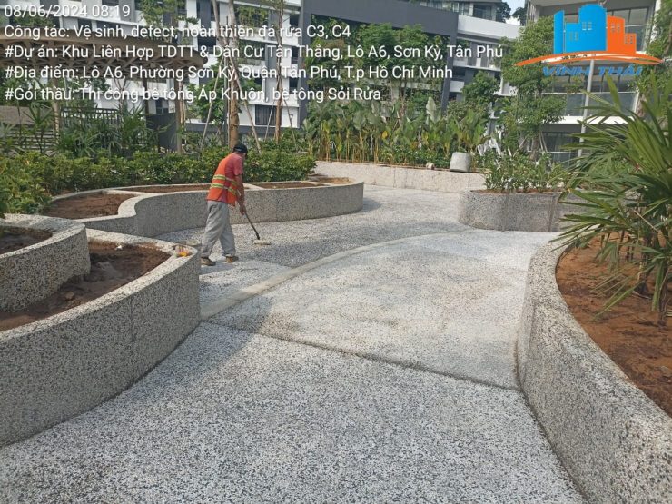 Thợ làm đá rửa chuyên nghiệp