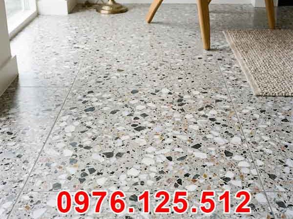 Thi công gạch terrazzo 800x800mm (80x80cm)